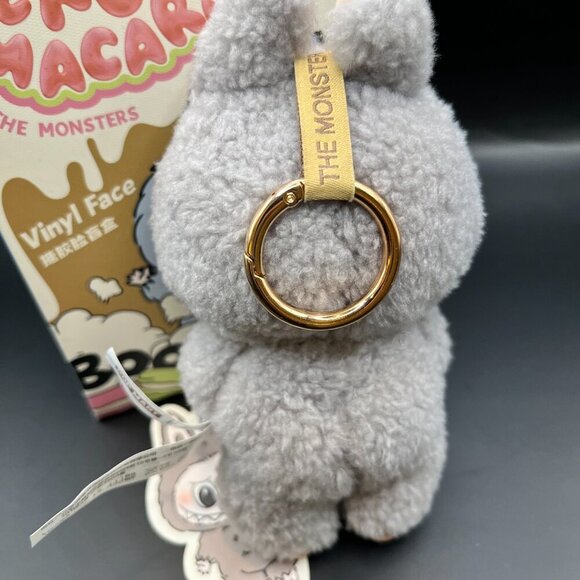 Pop Mart Labubu "Exciting Macaron" Sesame Bean with Box & Authentication Card - Picture 2 of 11